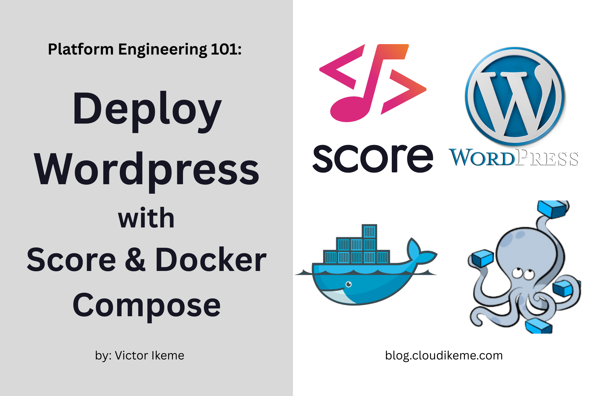 Deploying WordPress with Score and Docker Compose